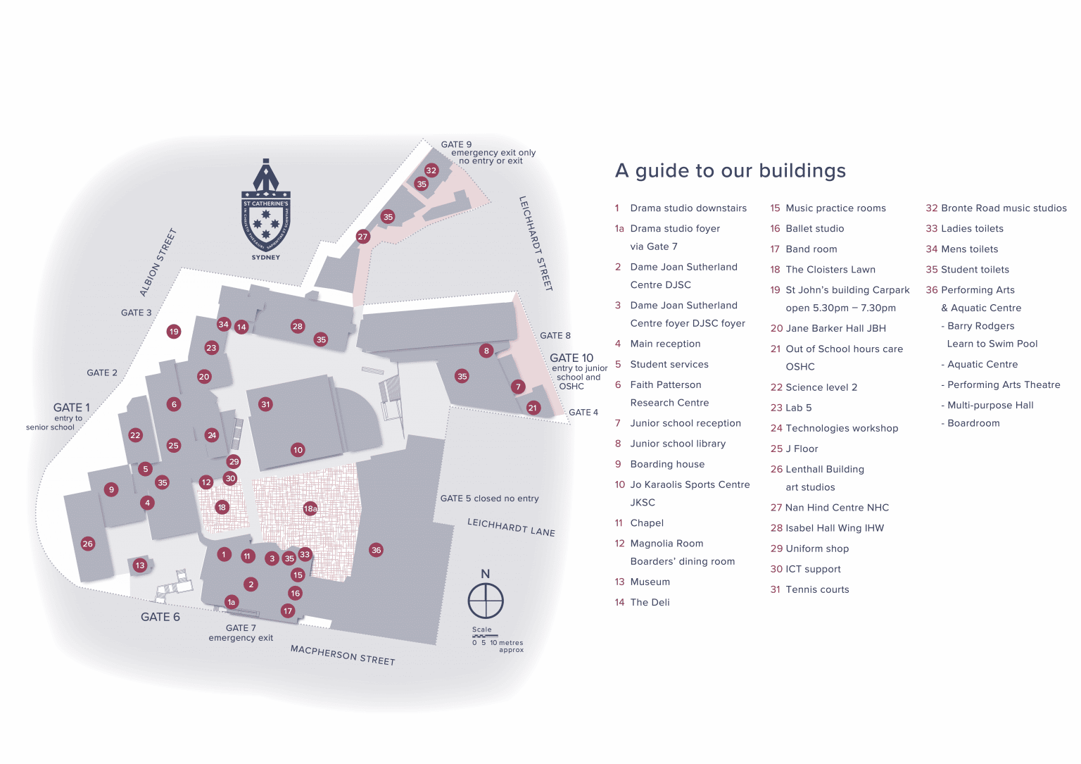 Facilities St Catherine's School